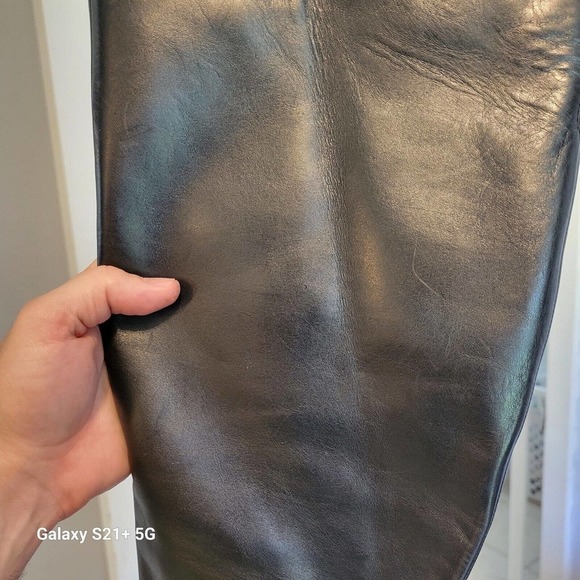 Franco Sarto Black Knee High Boots - Wide Calf - Picture 14 of 16